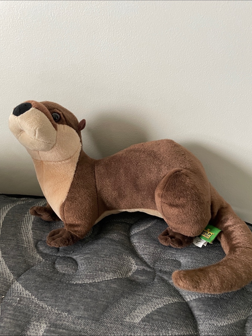 Plush Brown Otter Stuffed Animal - Soft Kids Toy